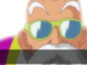Super Slut Z Tournament [Hentai parody game] Ep.9 crazy ahegao face while fucking master Roshi 4/16
