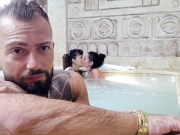 Ladymuffin e Tommy A Canaglia in vasca con Diana Zilli  8/16