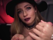 I fucked a Sexy Nympho Witch - CUM 3 times - Pussy Creampie - Cum In Mouth 16/16