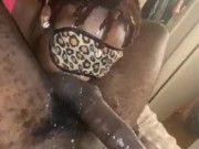 BABYSITTER SUCKING BALLS WHILE TONGUE RING SLIDES BETWEEN CHEEKS OUUWEEEE!!!!! 11/16