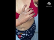 HOT Indian Boobs & Nipples Sucking with Tounge in Dirty HINDI Audio 2/16