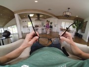 VR BANGERS Naughty Teen Discovers Magic Glasses VR Porn 2/16