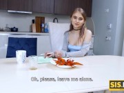 SISPORN. Love with tiny tits has pussy filled with stepbrothers cock 3/16