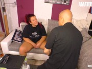 HAUSFRAUFICKEN - Fat Ass German Lea Luestern Fucks Her Horny Husband - AMATEUREURO 2/16