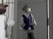 JUNO FROM BEASTARS GIVES LEGOSI A HELPING HAND - SECOND LIFE YIFF [WITH SOUND] 2/16