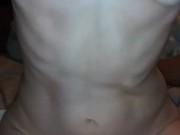 Fucking my best friends girlfriend. Sexy Blue hair rides fat cock. 5/16