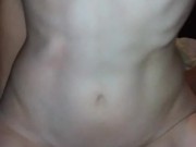 Fucking my best friends girlfriend. Sexy Blue hair rides fat cock. 9/16