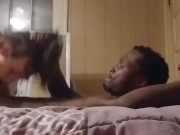 Twerk4Trey gets PAWG Britt to ride his Big Black Cock before making her ass bounce in doggy 2/16