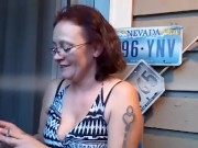 Smoking and conversation with Hot Milf 12/16