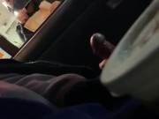 LUCKY DRIVE GIRL GETS DICK FLASH 12/16