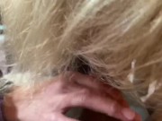 Spanish Milf, Horny Housewife Blowjob in the sofa of house, by TramuntanaCouple 8/16