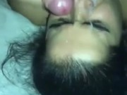 Ex gf gets facial