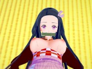 Demon Slayer Wild creampie with horny NEZUKO (3D HENTAI) 5/16