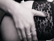 I jerked off my pussy right in the parking lot in the car - (from the first person) 12/16