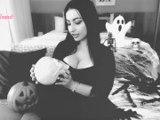 Halloween Morticia Addams cosplay virtual interactive pov sex, ahegao, feet 1/16