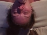 Dirty slut sloppy dildo deepthroat  3/16