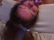 Dirty slut sloppy dildo deepthroat  9/16