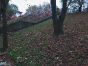 Public Agent British Tattoo Babe Meets old friend before Kitchen Fuck 1/16