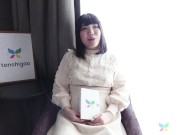 Japanese amateur Ryo with her sexy white bra and panties comes to our hotel room for job interview 3/16