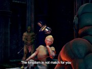 female knight lose to monster ork - episode.20 10/16