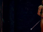 female knight lose to monster ork - episode.20 14/16