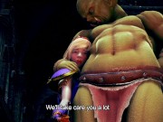 female knight lose to monster ork - episode.20 16/16