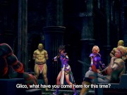 female knight lose to monster ork - episode.20 8/16