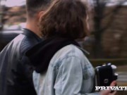 PRIVATE com - Skinny Brunette Darcy Dark Enjoys A Thick Cock In Her Ass! 4/16