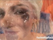 Horny Babe Gets Throat Fucked In This Awesome Blowbang 15/16