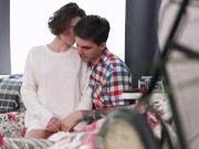 Slim4K - Cute Darcy Dark tempts BF into anal quickie 3/16