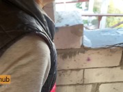 Милфа нимфоманка напросилась на молодой член таксиста, жаркий секс на заброшке на адреналине 6/16