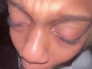 Sucking My Neighbor Till He Bust on my facee 12/16