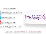 JIZZ OVER MY PRETTY FACE - PREVIEW - ImMeganLive 13/16