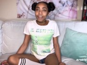 Sweet, Petite Gal is doing a Self-Bondage and Masturbating 11/16