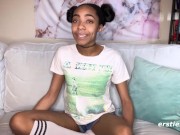 Sweet, Petite Gal is doing a Self-Bondage and Masturbating 5/16