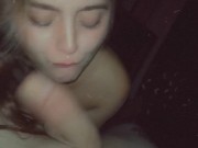 My best friends sexy Native American baby sucking it trying to get the dick 15/16