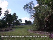 Amber Bares Ass And Pussy In Public 13/16