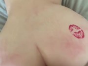 Fat ass teen queefs during doggystyle - POV 14/16