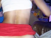 sexy reverse dick ride 7/16