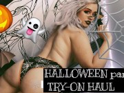 TRYING ON HALLOWEEN PANTIES 🕸🎃 YouTube parody