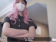 Sex Police Fall into my Trap Got restricted on the Swing and Fucked! Creampie! 3/16