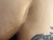 Cuck encouraging Bull to creampie his hotwife  14/16