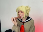 Himiko Toga and Her Hairy Pussy Celebrate 18th With First Sex and Сreampie 3/16