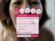 interactive massage with this hot Vietnamese to anal sex in pov, you choose, she obeys ! 15/16