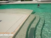 Angelica Heart craving POV cock after an accident in the pool and invites Alexy Flexy for a hot threesome 3/16