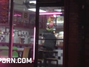 Hot ebony student girl want big black cock to fuck her pussy 1/16