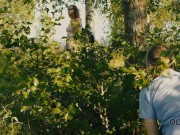 OLD4K. Old man finds secluded place to penetrate the tattooed girl 1/16