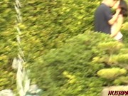 Coed Lielani takes Outdoor Sex 101 at the PzY Frat House 1/16