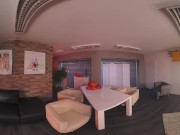 Halloween Anal 3Some With Jennifer Mendez and Little Eliss VR Porn 1/16