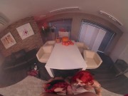 Halloween Anal 3Some With Jennifer Mendez and Little Eliss VR Porn 5/16
